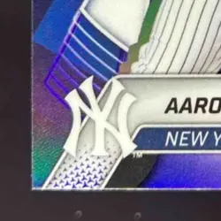 2025 Bowman's Best Aaron Judge Purple Mojo Refractor /250 #38 Yankees - Image 4