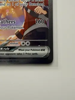 Ethan's Ho-Oh EX 230/182 Destined Rivals SIR Pokemon Card Ethans Ho-oh - Image 5