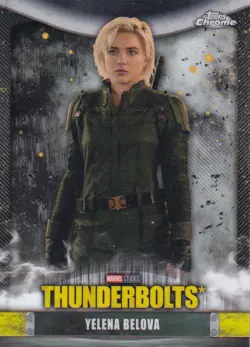 2025 Topps Chrome Marvel Thunderbolts #T*-5 Yelena Belova - Image 1