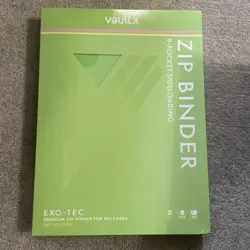 Vault x Exo-Tec 9 Pocket Zip Binder SV7 Stellar Crown Sealed - Image 1