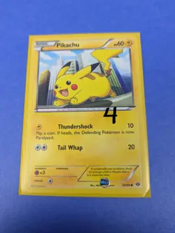 Pikachu - 39/99 - Common Next Destinies - Pokemon Card - LP - Image 3