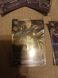 Bundle of 10 Digimon CCG Cards - Beelzemon, Beelstarmon, & Impmon NM/M Foil - Image 3
