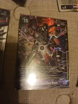 Bundle of 10 Digimon CCG Cards - Beelzemon, Beelstarmon, & Impmon NM/M Foil - Image 4