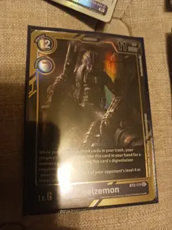 Bundle of 10 Digimon CCG Cards - Beelzemon, Beelstarmon, & Impmon NM/M Foil - Image 5