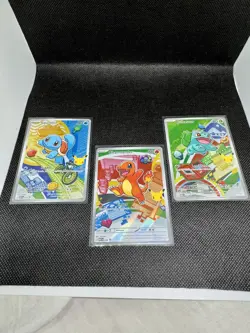Pokemon 2026 First Partner Illustration Collection Series 1 Promos Set 37-39 #ML - Image 1