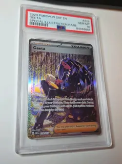 2023 Pokemon en Obsidian Flames Geeta Sir #226/197 PSA 10 - Image 2