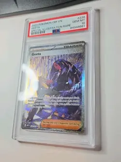 2023 Pokemon en Obsidian Flames Geeta Sir #226/197 PSA 10 - Image 3