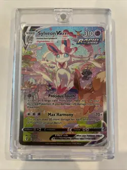 Pokemon TCG Sylveon VMAX 212/203 Evolving Skies Secret Rare 310HP - Image 1