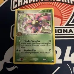 Pokemon TCG Lileep 56/92 EX Legend Maker Reverse Holo Stamped - Image 1