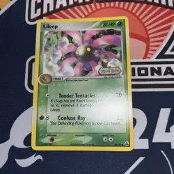 Pokemon TCG Lileep 56/92 EX Legend Maker Reverse Holo Stamped - Image 2