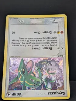 Rayquaza 9/106 EX Emerald Holo Secret Ultra Rare Pokemon TCG Nintendo vintage LP - Image 4