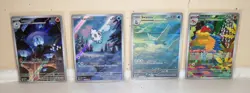 Pokemon TCG White Flare 132/086 Archeops Illustration Rare and 3 Others - Image 1