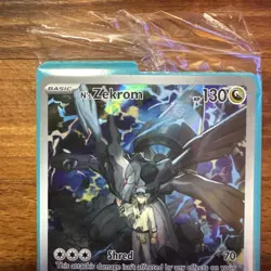 N's Zekrom ex 2026 Pokemon Ascended Heroes #031 Black Star Promo Sealed - Image 3