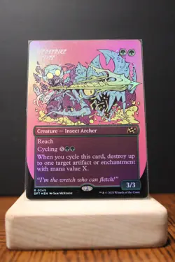 Webstrike Elite (Borderless) #345 (Foil) (NM) Aetherdrift DFT MTG Cards ManaFam - Image 1