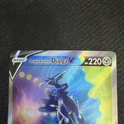 Pokemon Origin Forme Dialga V 177/189 Astral Radiance Ultra Rare Full Art Holo - Image 2