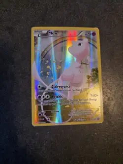 Pokemon Mew TCG XY110 Holo Black Star Promo Full Art 2016 NM - Image 2