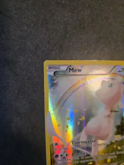 Pokemon Mew TCG XY110 Holo Black Star Promo Full Art 2016 NM - Image 5