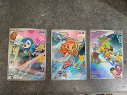 Pokemon First Partner Illustration Collection Sinnoh - Image 1