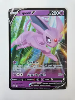 Pokemon Espeon V SWSH201 - Sword and Shield Black Star Promo - Image 1