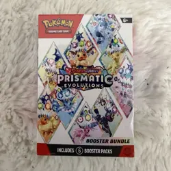 Pokemon Scarlet & Violet Prismatic Evolutions Booster bundle x3 - Image 1