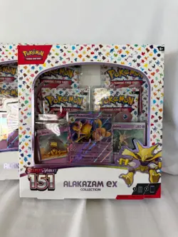 Pokemon TCG: Scarlet & Violet-151 Alakazam ex Collection Booster Box - Image 1