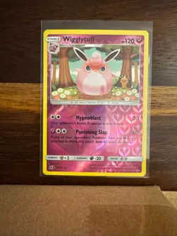 Wigglytuff 72/111 Rare Crimson Invasion Pokemon Reverse Holo Near Mint - Image 1