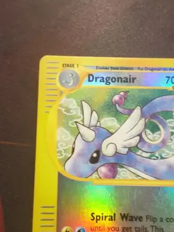 2002 Pokemon TCG Expedition Reverse Holo Dragonair 75/165 Rare eReader - Image 2