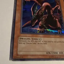 Yugioh - Harpie's Pet Dragon FMR-002 SECRET LP - Image 5