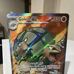 Pokemon Golem ex Sv: Scarlet & Violet 151 Ultra Rare Holo 189/165 330 HP English - Image 2