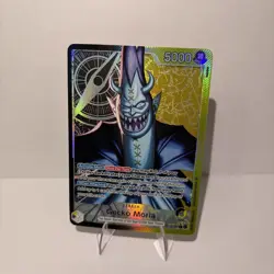 Gecko Moria Leader Special Foil 5000 Power One Piece CCG Card OP14-080 - Image 1