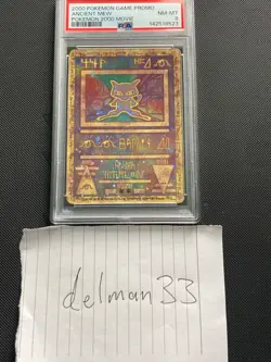 PSA 8 Pokemon TCG Ancient Mew Pokemon The Movie 2000 Promo Card NM - MT - Image 3