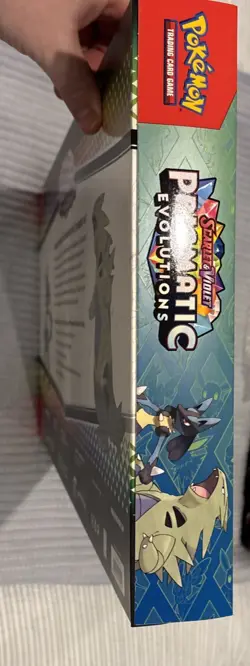 Pokemon TCG Prismatic Evolutions Lucario EX Tyranitar EX Premium Collection Box - Image 3