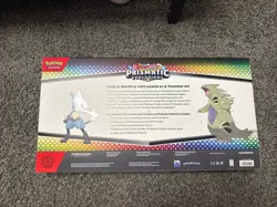 Pokemon Prismatic Evolutions Lucario ex & Tyranitar ex Premium Collection Box - Image 2