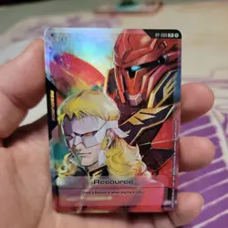Resource Full Frontal & Sinanju RP-006 Promo English Gundam Card Game - Image 1