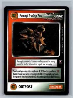 Star Trek CCG Ferengi Trading Post Promo Card TCG Starter Deck II - Image 1