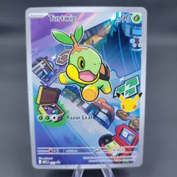 Pokemon First Partner Illustration 3 Card Lot Turtwig 40 Chimchar 41 Piplup... - Image 2