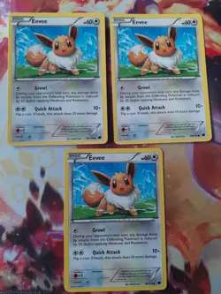 Eevee - 89/116 - Plasma Freeze Set - Pokemon Card - MP - Image 2