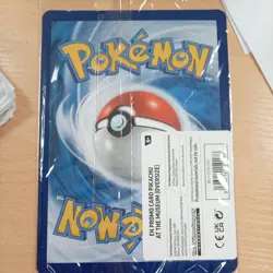 Pikachu At The Museum, Pokemon X Natural History Museum Jumbo Promo Pokemon Card - Image 3