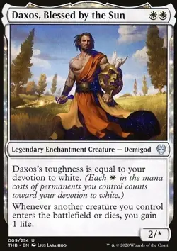 Daxos, Blessed by the Sun - Theros Beyond Death - MTG - Image 1