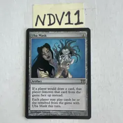 MTG Uba Mask Champions of Kamigawa Regular - Image 1