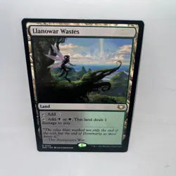 Llanowar Wastes 165 Rare Commander: Edge of Eternities Magic: The Gathering LP - Image 1