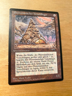 MTG Phyrexian Devourer Alliances Deutsch LP No.3 - Image 1