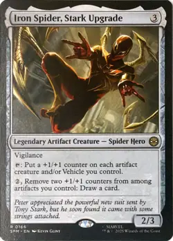 Iron Spider, Stark Upgrade (Extended Art) Normal R Marvel's Spider-Man 279 NM - Image 1