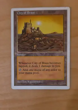 City of Brass MTG Core Set 5th Edition Regular - Image 1