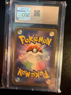 CGC 10 GEM MINT Japanese Charjabug 076/071 Cyber Judge Art Rare Holo Pokemon TCG - Image 2