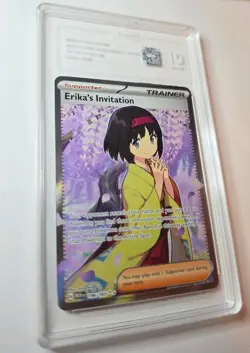 Pokemon TCG Scarlet & Violet 151 SR Trainer Erika's Invitation 196/165 Tag 10 - Image 2