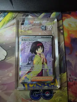 Pokemon TCG Scarlet & Violet 151 SR Trainer Erika's Invitation 196/165 Tag 10 - Image 4