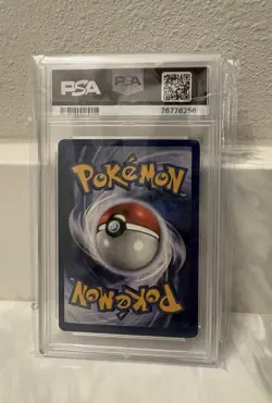 1999 Ninetales Base Set Holo Card 12/102 Shadowless PSA 7 Near Mint Pokemon TCG - Image 2