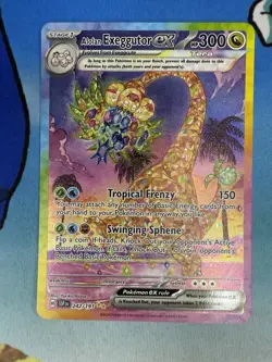 Alolan Exeggutor ex 242/191 Surging Sparks SIR Pokemon Card - Image 1