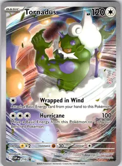 TORNADUS 210 HOLO SCARLET & VIOLET PROMO POKEMON NM/M - Image 1